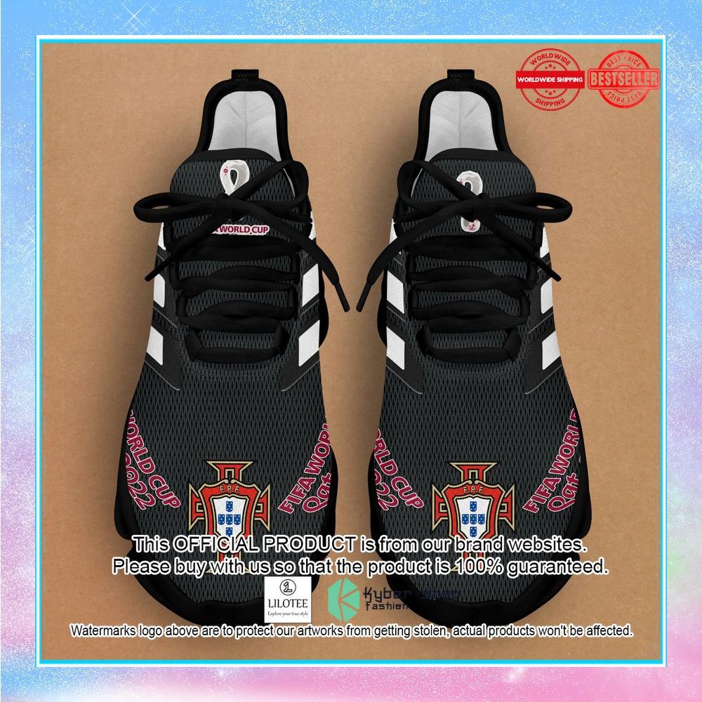 portugal national team lh wc 2022 black clunky max soul shoes 3 974
