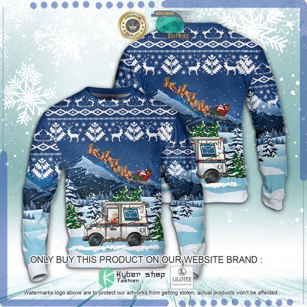 postal worker christmas sweater 1 68730