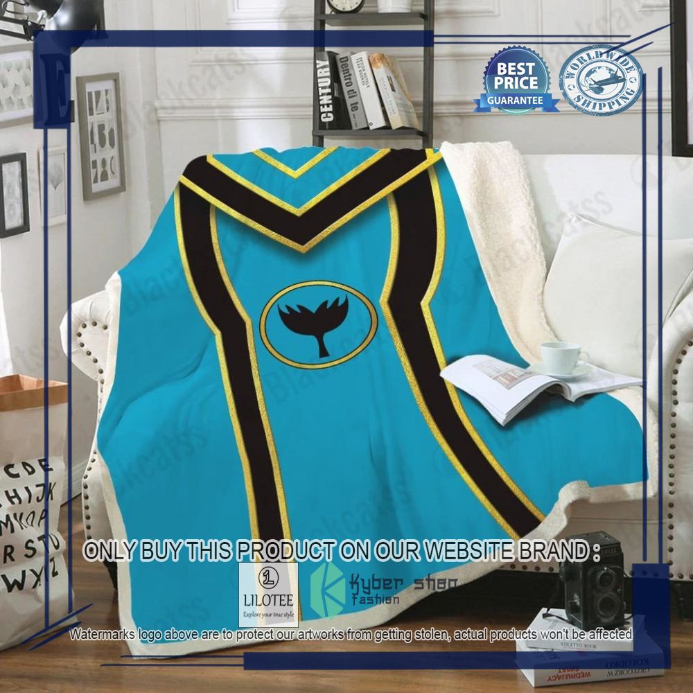 Power Rangers Mystic Force Blue Ranger Blanket - LIMITED EDITION 7