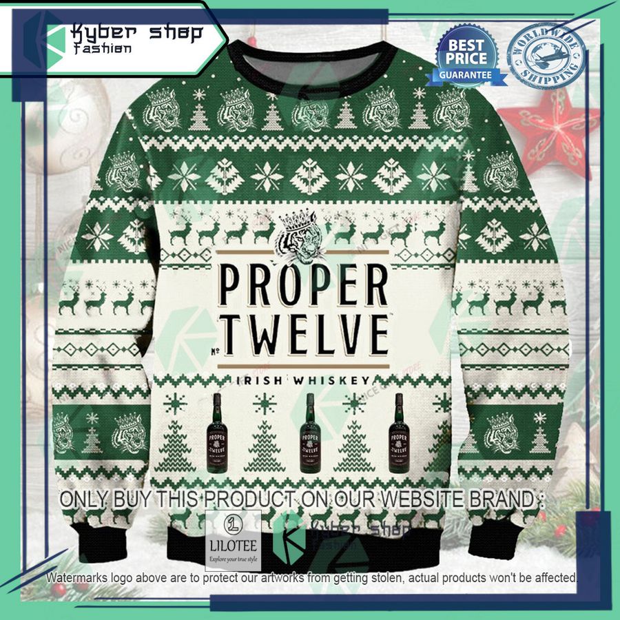 proper no twelve ugly christmas sweater 1 49475