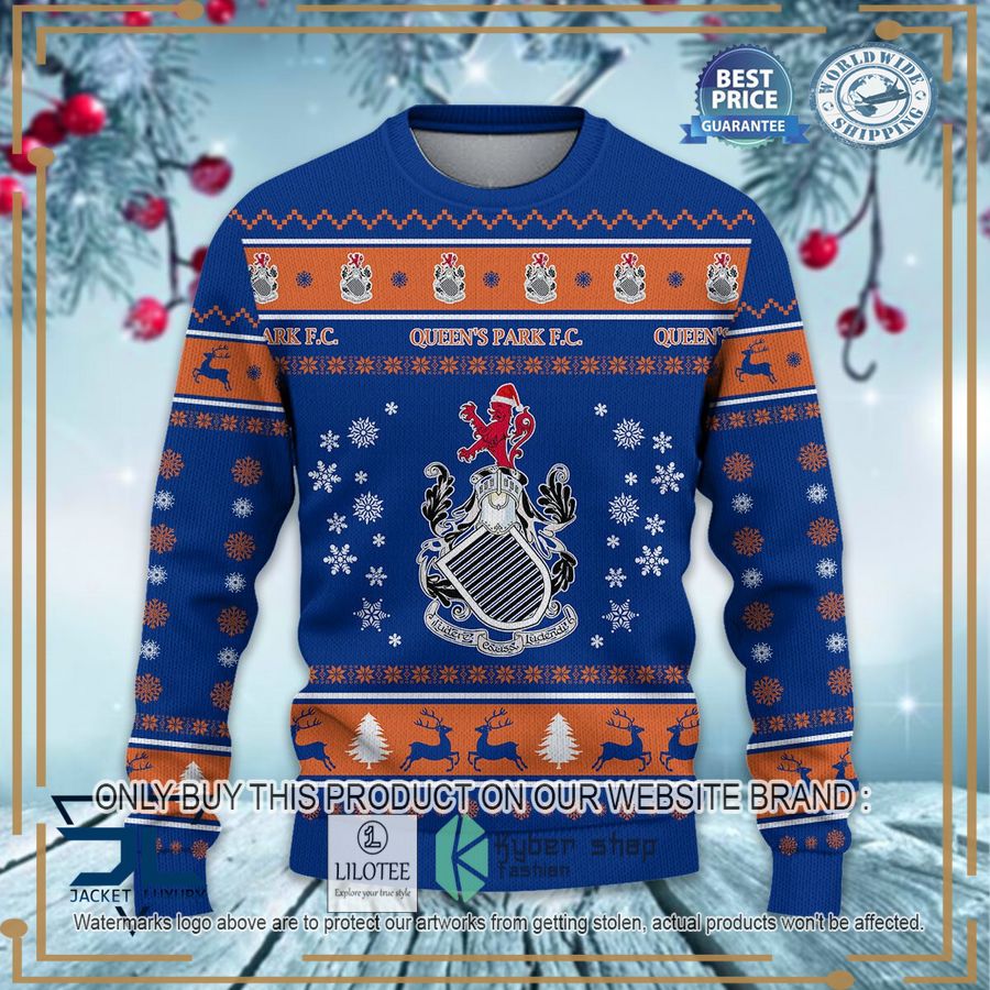 queens park f c christmas sweater 2 18099