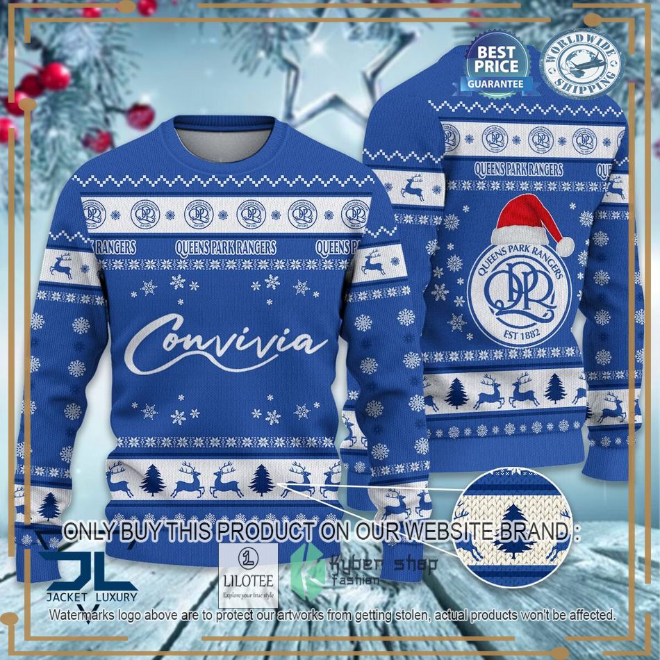 Queens Park Rangers EFL Ugly Christmas Sweater - LIMITED EDITION 7