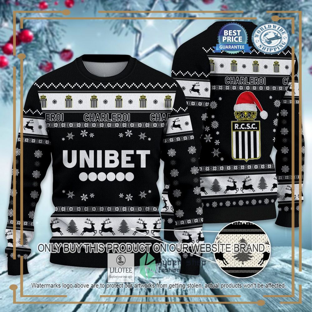 R. Charleroi S.C Ugly Christmas Sweater 7