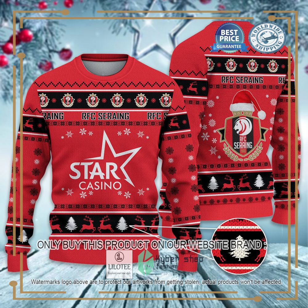 R.F.C. Seraing Ugly Christmas Sweater 6