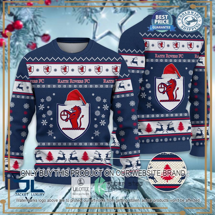 raith rovers f c christmas sweater 1 39067