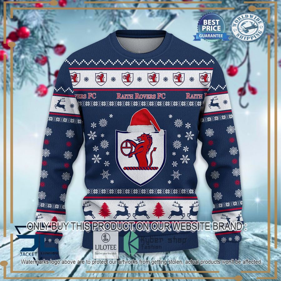 raith rovers f c christmas sweater 2 39402