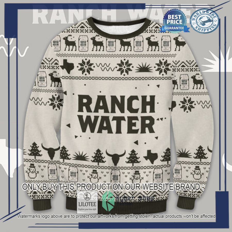 ranch water seltzer christmas sweater 1 54064