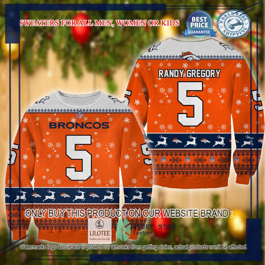 randy gregory denver broncos christmas sweater 1 97135