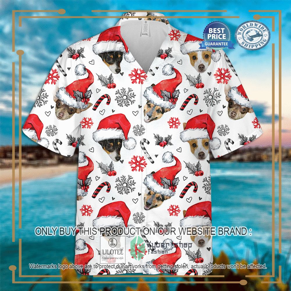 Rat Terrier Christmas Hawaiian Shirt 5