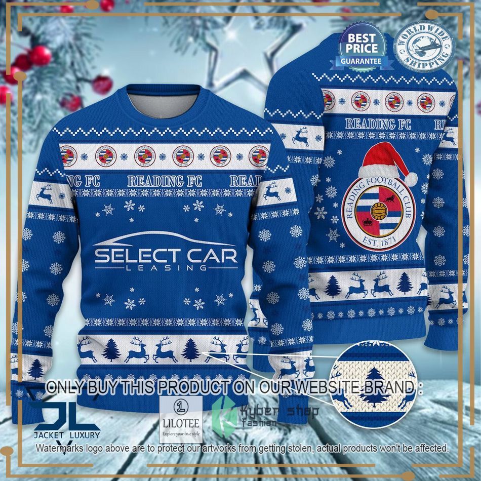 Reading F.C EFL Ugly Christmas Sweater - LIMITED EDITION 6