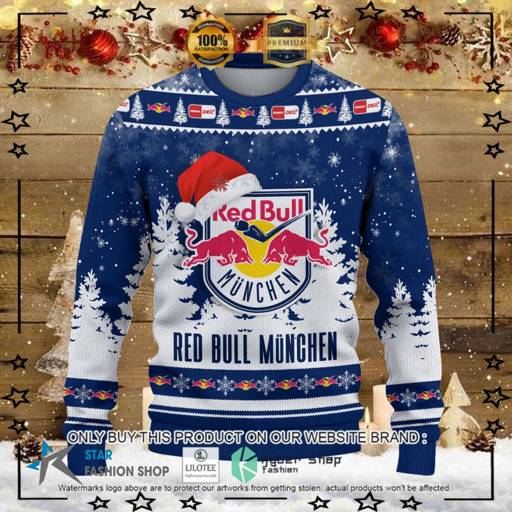 red bull munchen blue white christmas sweater 1 89587