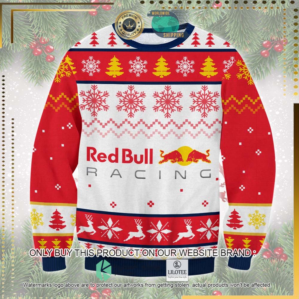 red bull racing knitted christmas sweater 1 15314