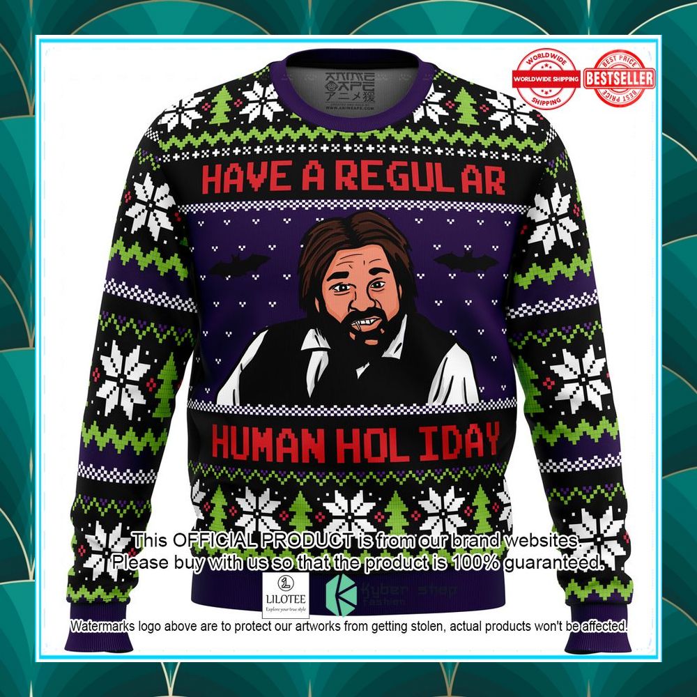 regular human holiday what we do in the shadows christmas sweater 1 788
