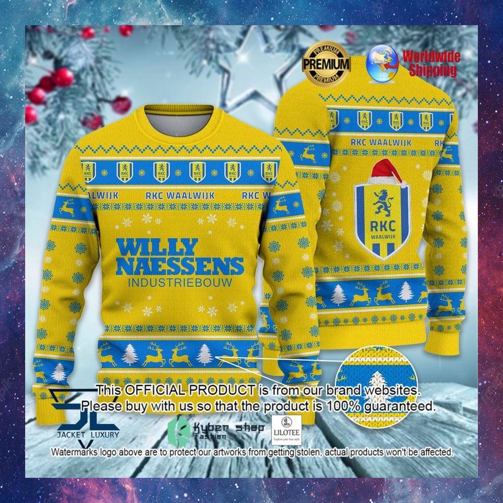 rkc waalwijk santa hat willy naessens sweater 1 249
