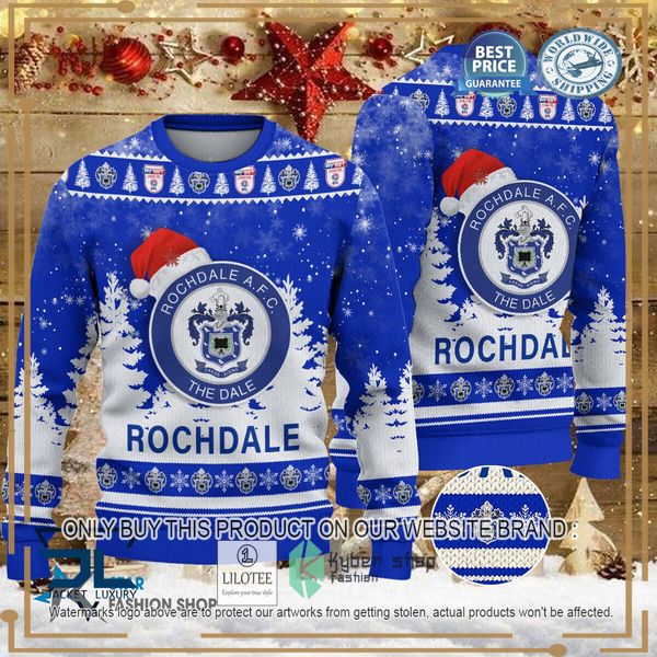 rochdale afc christmas sweater 1 17589