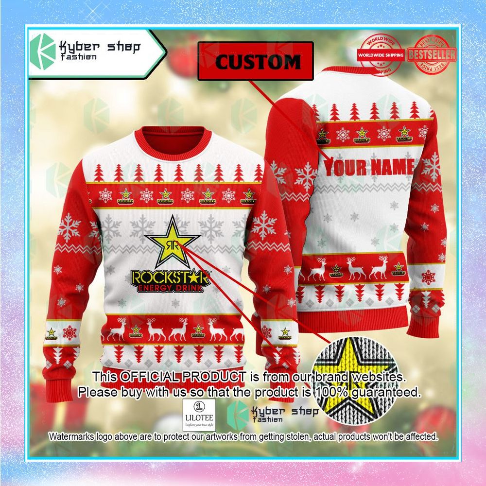 rockstar energy drink ugly sweater 1 537