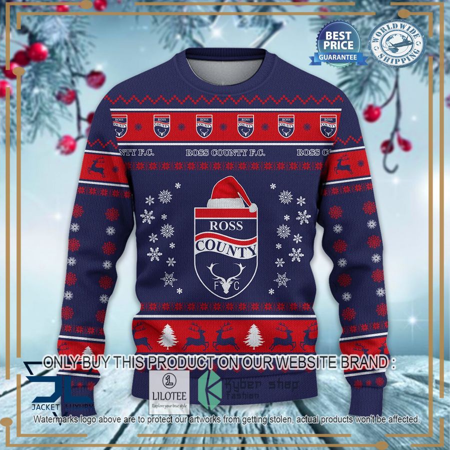 ross county christmas sweater 2 70934