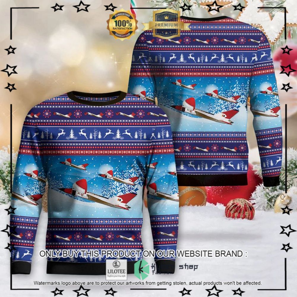 royal canadian air force avro canada cf 105 arrow christmas sweater 1 76194