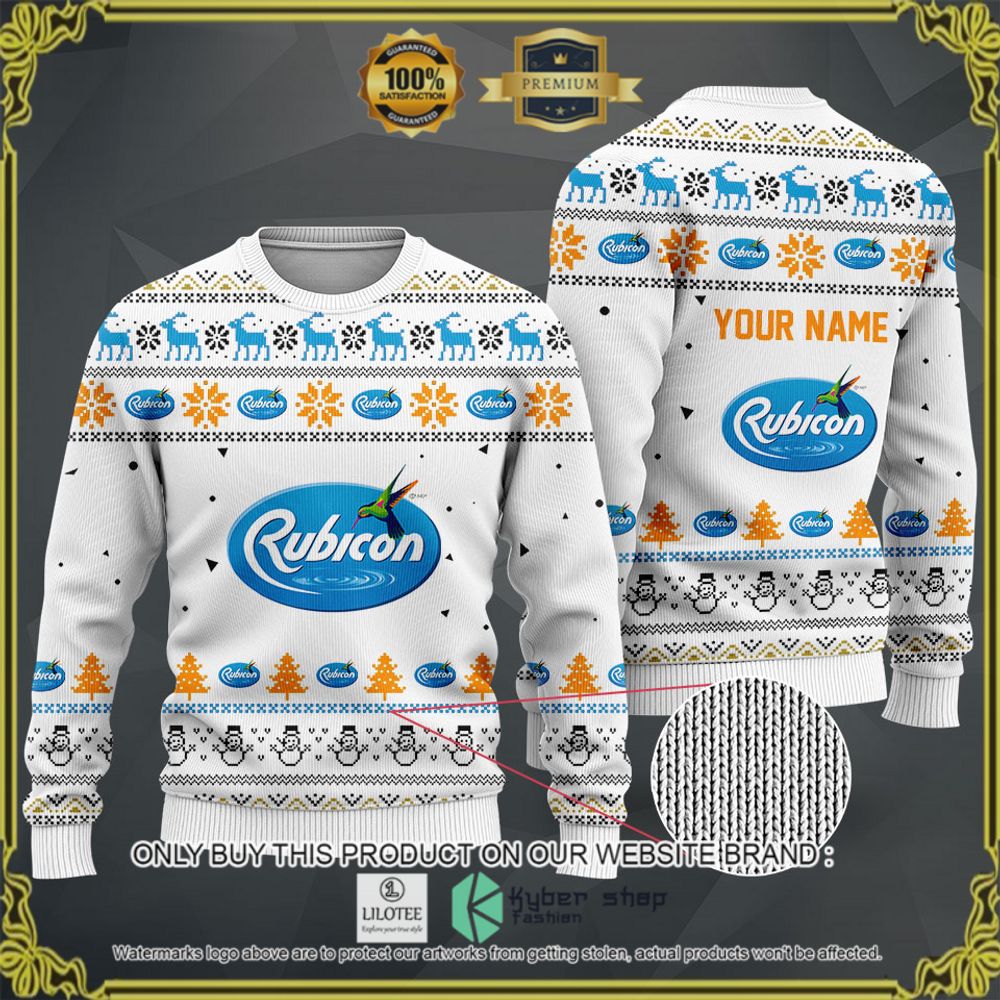 rubicon sparkling fruit drink your name white christmas sweater hoodie sweater 1 44200