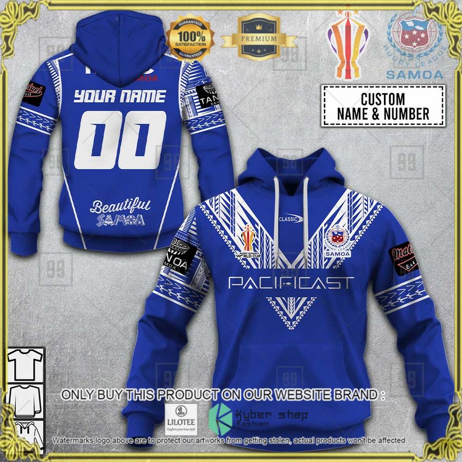 rugby league world cup 2022 samoa rugby persomalized 3d hoodie shirt 1 61753