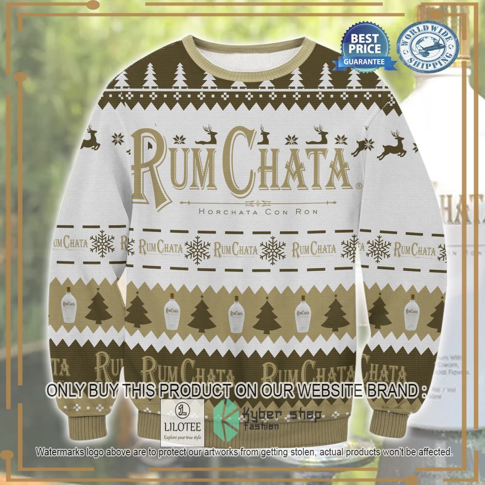 rum chata ugly christmas sweater 1 74819