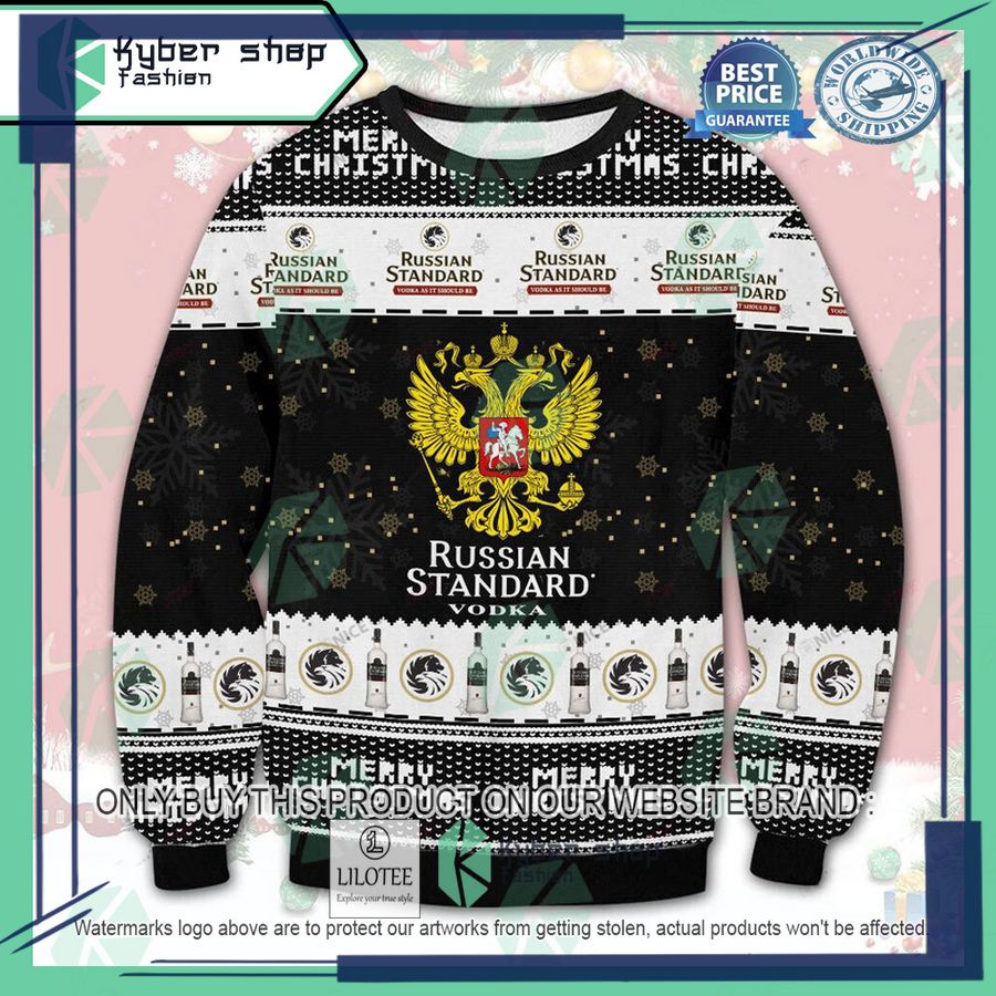russian standard ugly christmas sweater 1 17688