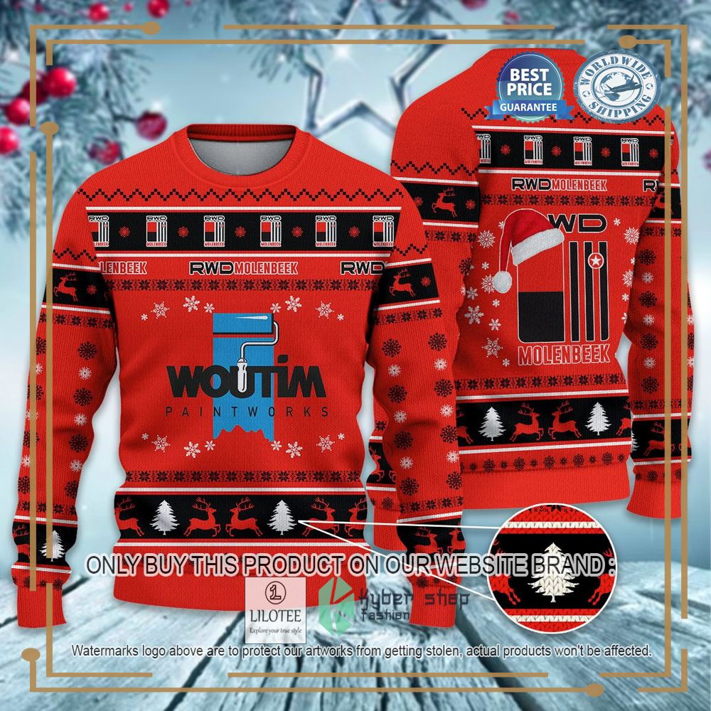 RWD Molenbeek Ugly Christmas Sweater 7