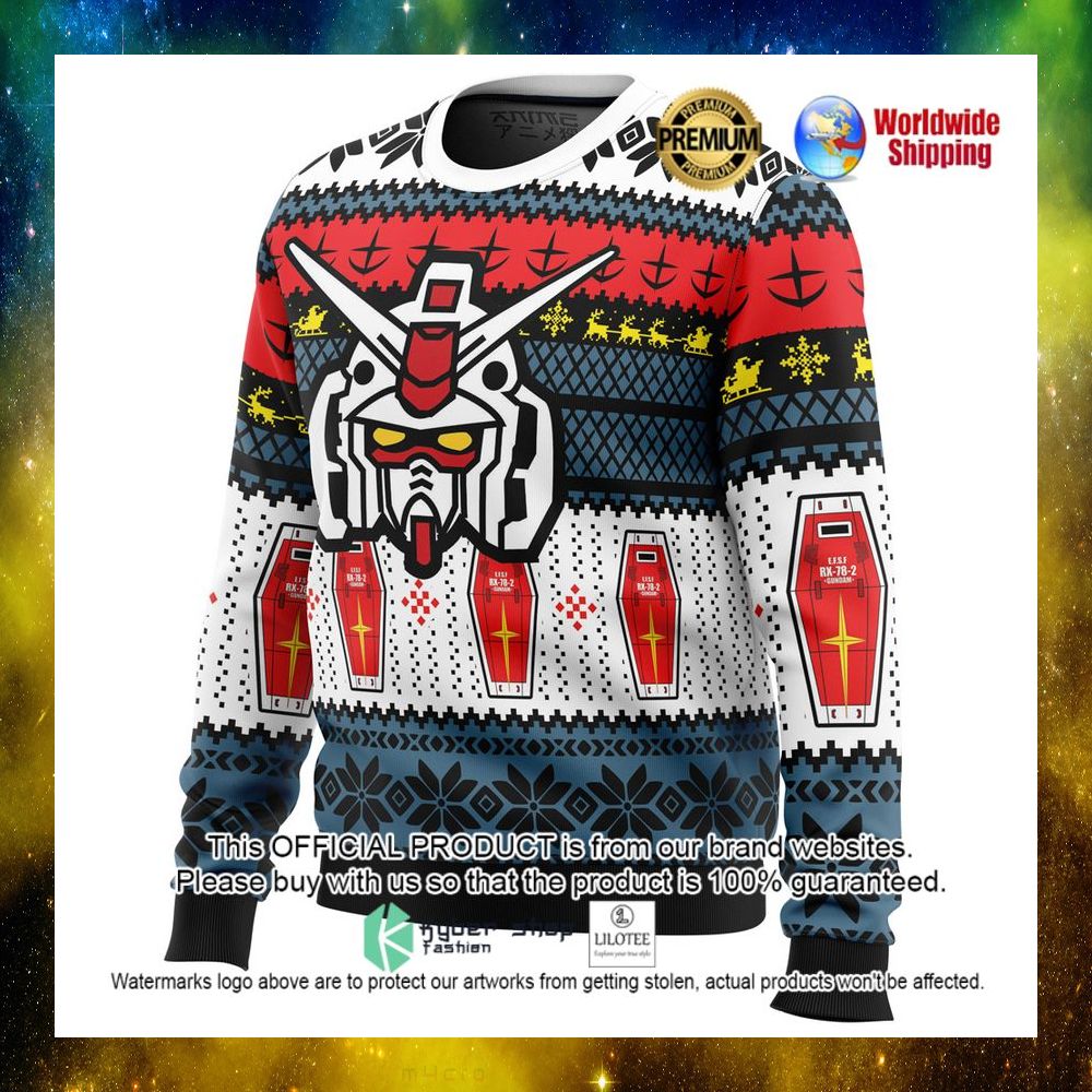 rx 78 gundam christmas sweater 1 665
