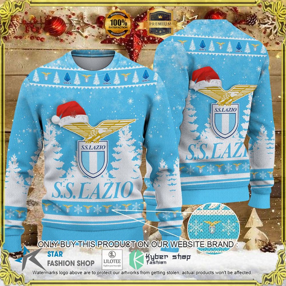 S.S. Lazio Christmas Sweater - LIMITED EDITION 6