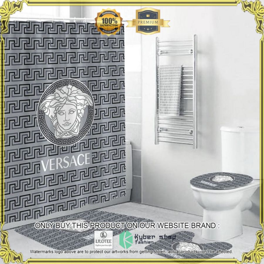 versace grey bathroom set 1 81054