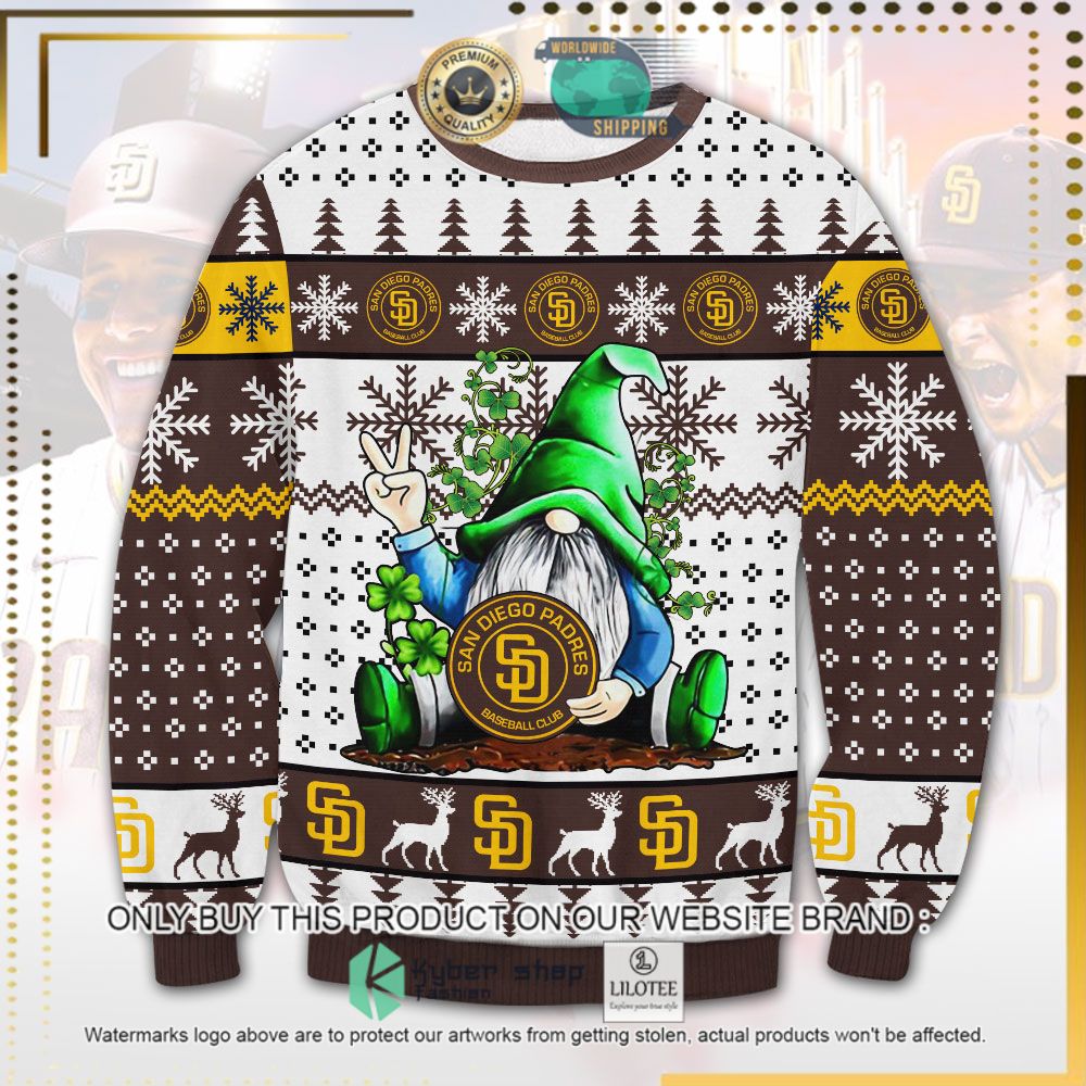 san diego padres gnome ugly sweater 1 64834