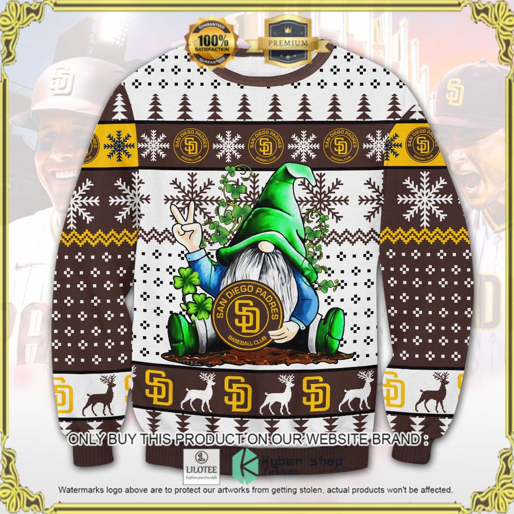 san diego padres gnome ugly sweater 1 81213