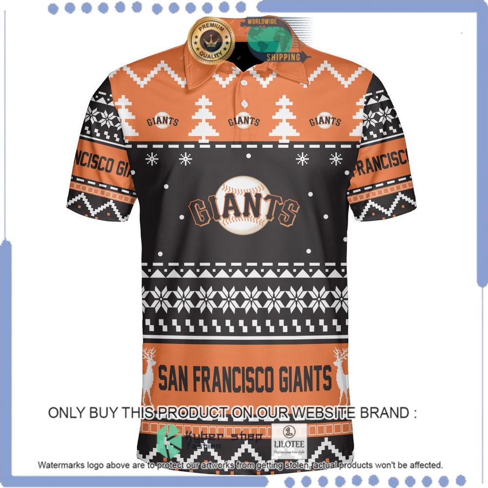 san francisco giants personalized sweater polo 1 68087