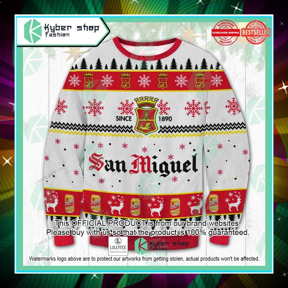 san miguel christmas sweater 1 848