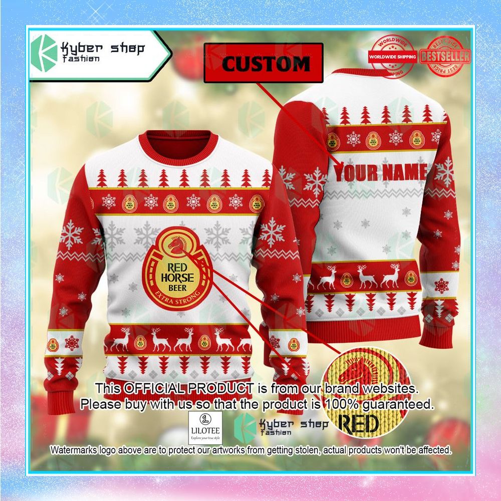 san miguel red horse ugly sweater 1 547