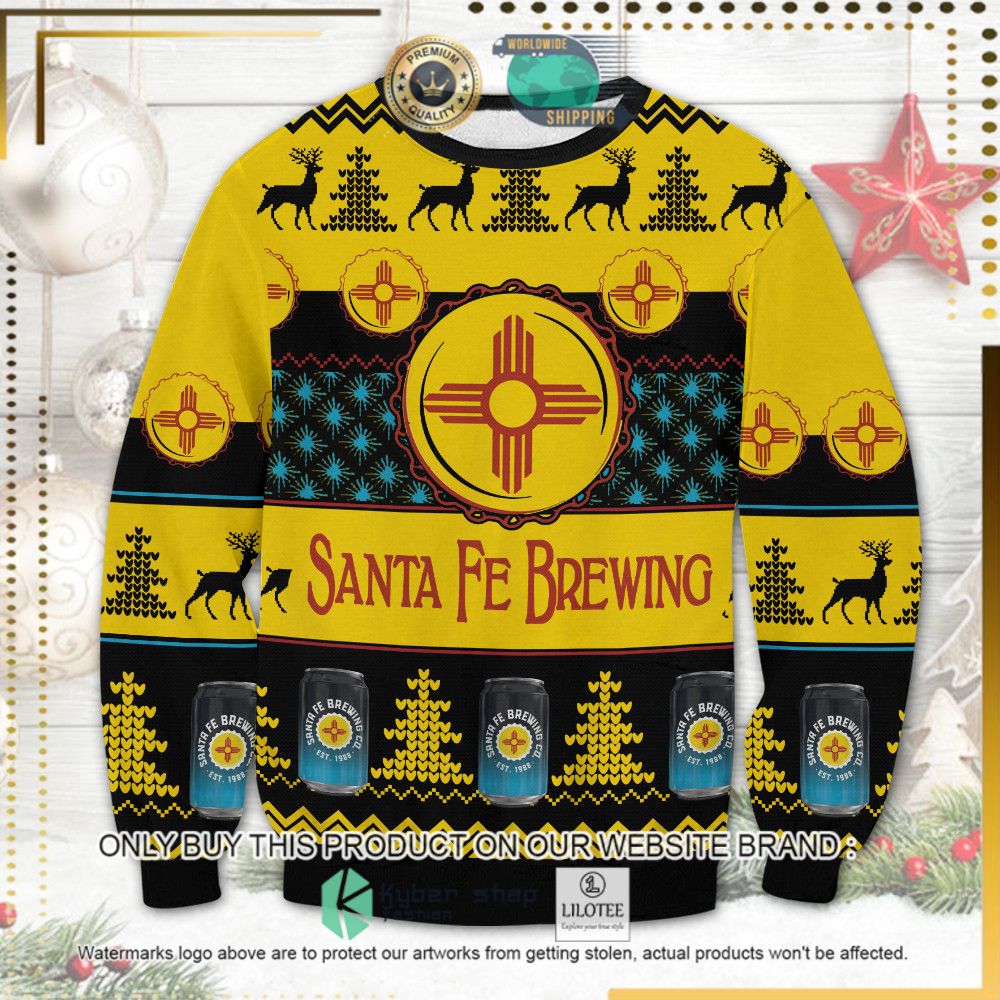 santa fe brewing ugly sweater 1 76962