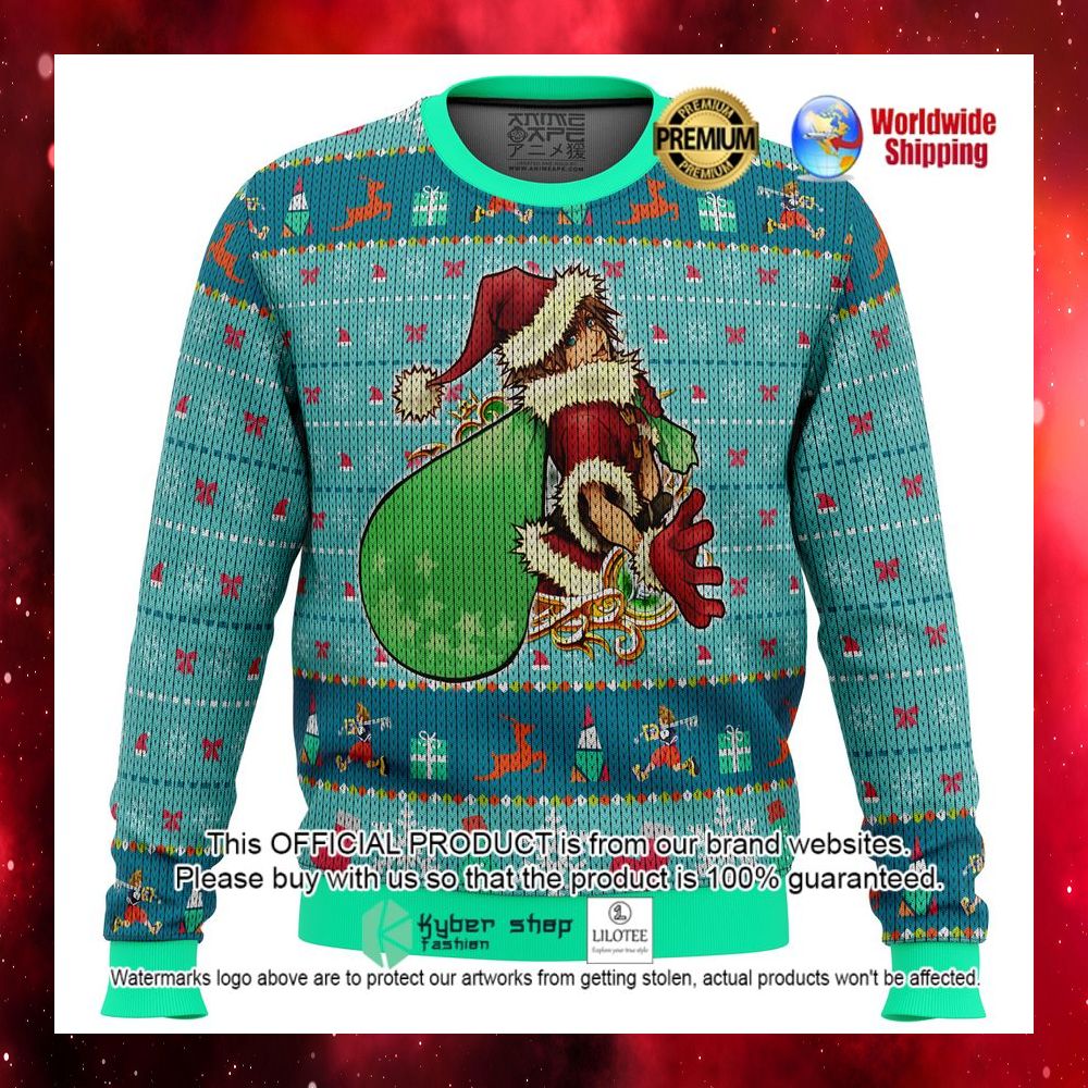 santa sora kingdom hearts christmas sweater 1 392