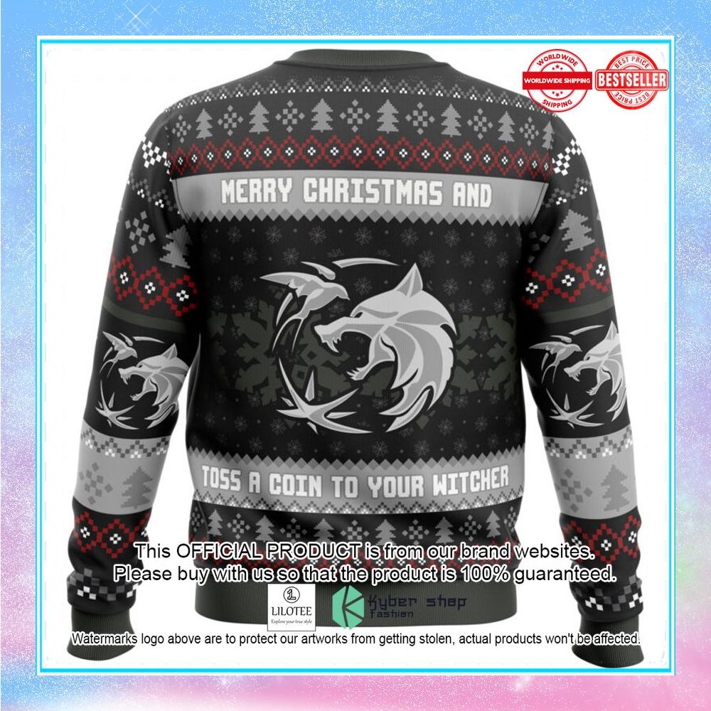 santa witcher the witcher christmas sweater 2 11