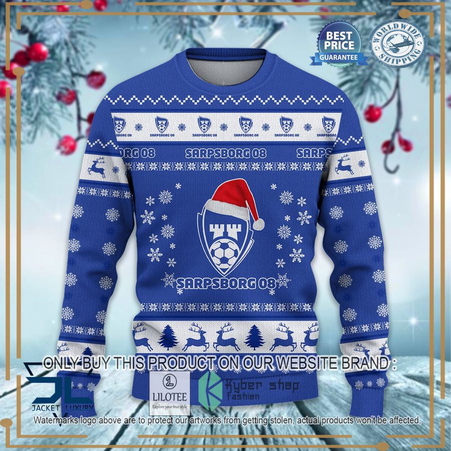 sarpsborg fotballforening christmas sweater 2 94821