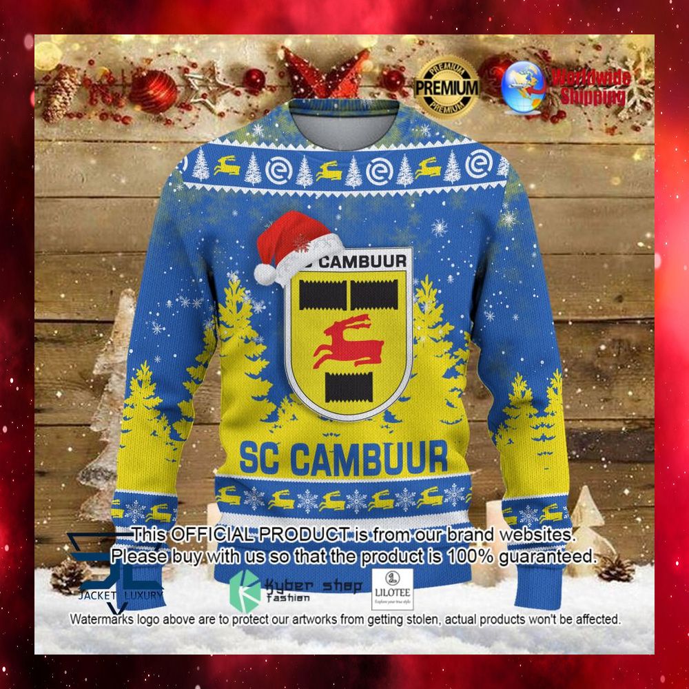 sc cambuur santa hat sweater 1 716