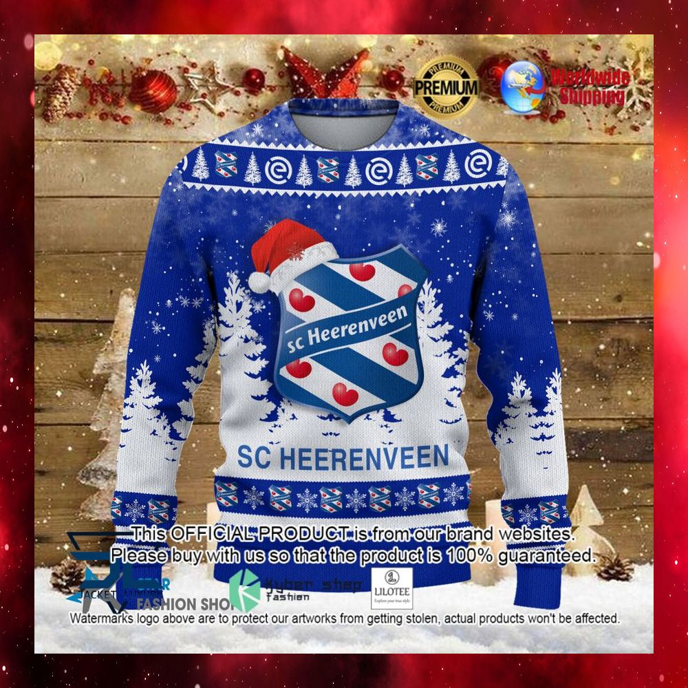 sc heerenveen santa hat sweater 1 892