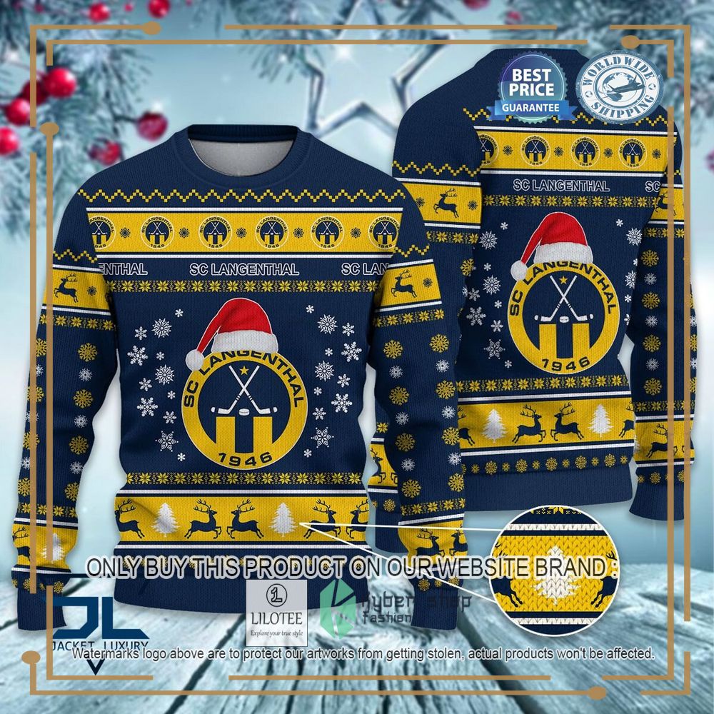SC Langenthal Ugly Christmas Sweater 7