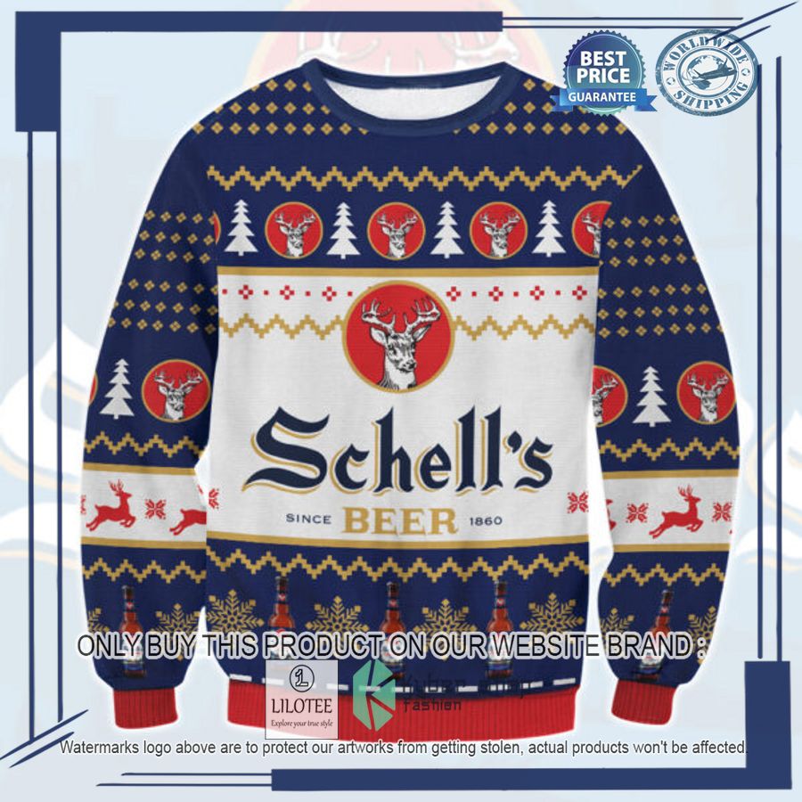 schells beer christmas sweater 1 39066