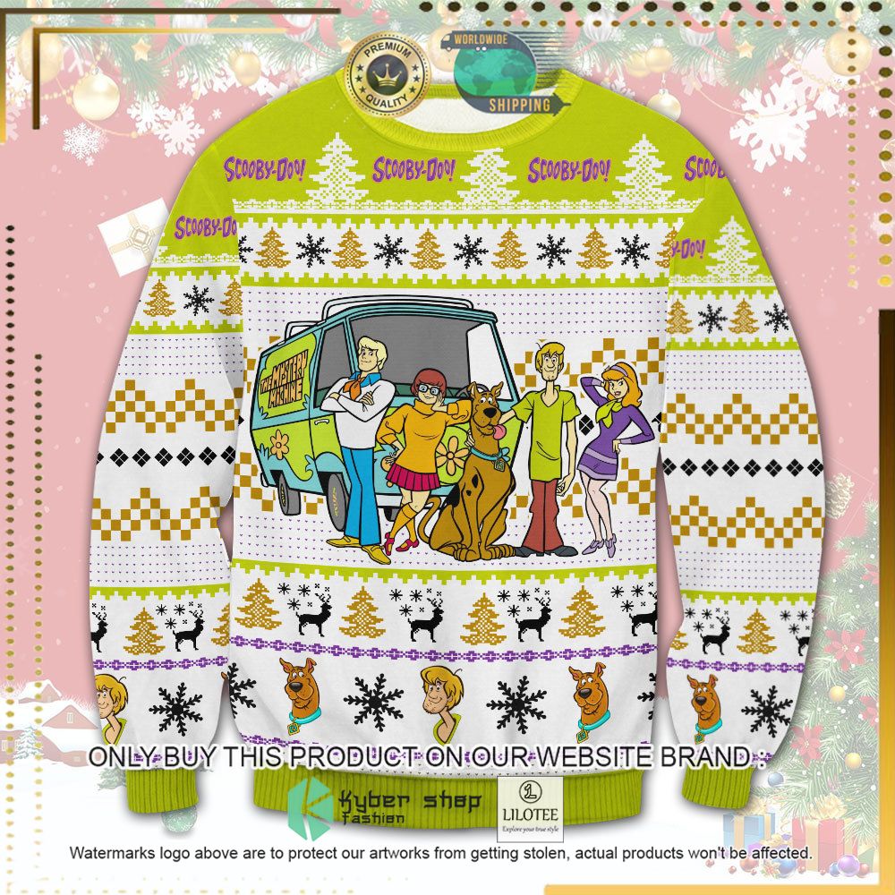 scoopy doo knitted christmas sweater 1 33295
