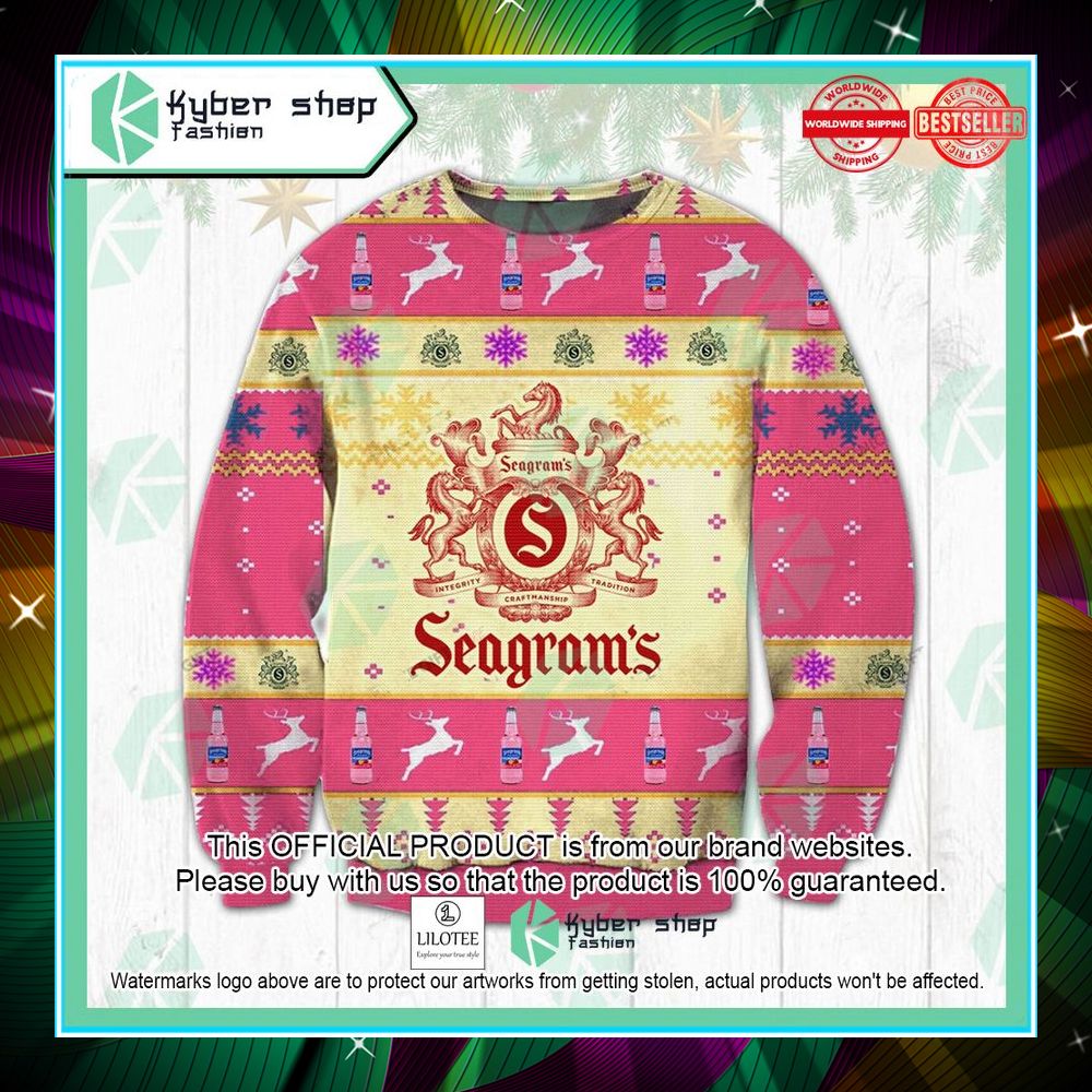 seagrams christmas sweater 1 628