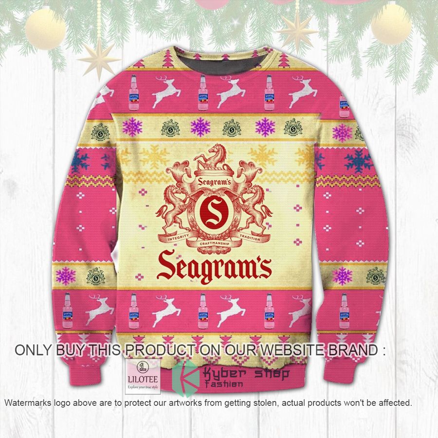 Seagram's Christmas Sweater, Sweatshirt 9
