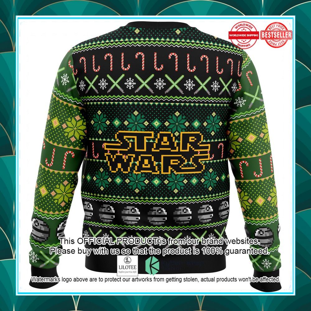 season it is jolly to be yoda christmas sweater 5 200
