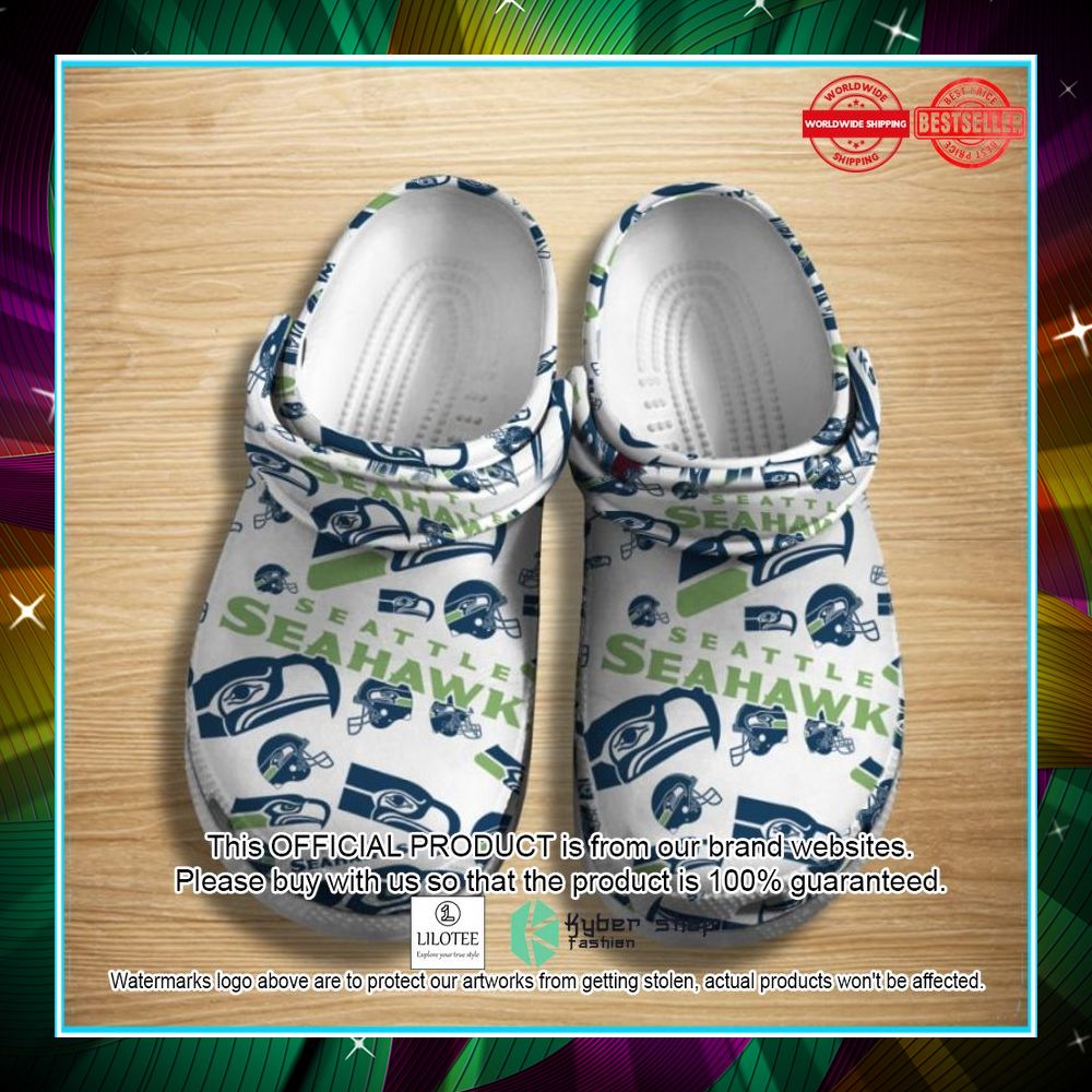 Seattle Seahawks Crocband Shoes 3 seattle seahawks crocband shoes 3 428