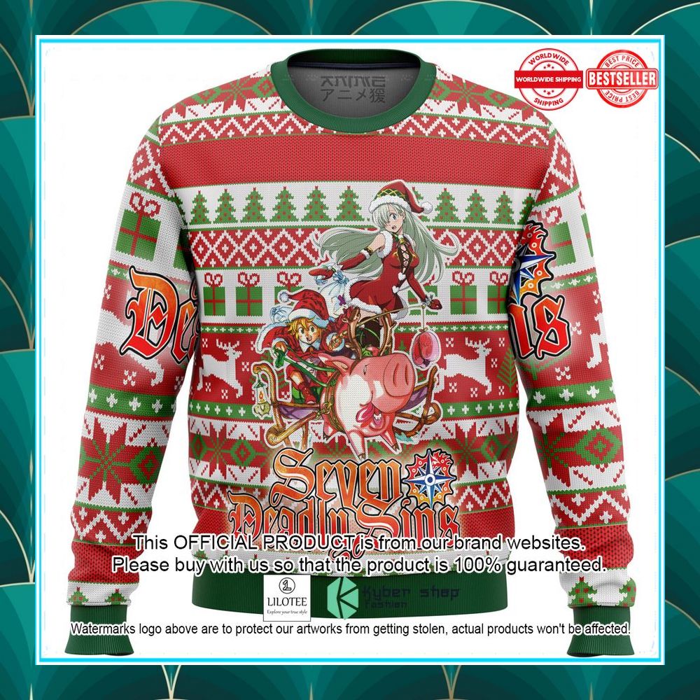seven deadly sins alt ugly christmas sweater 1 956