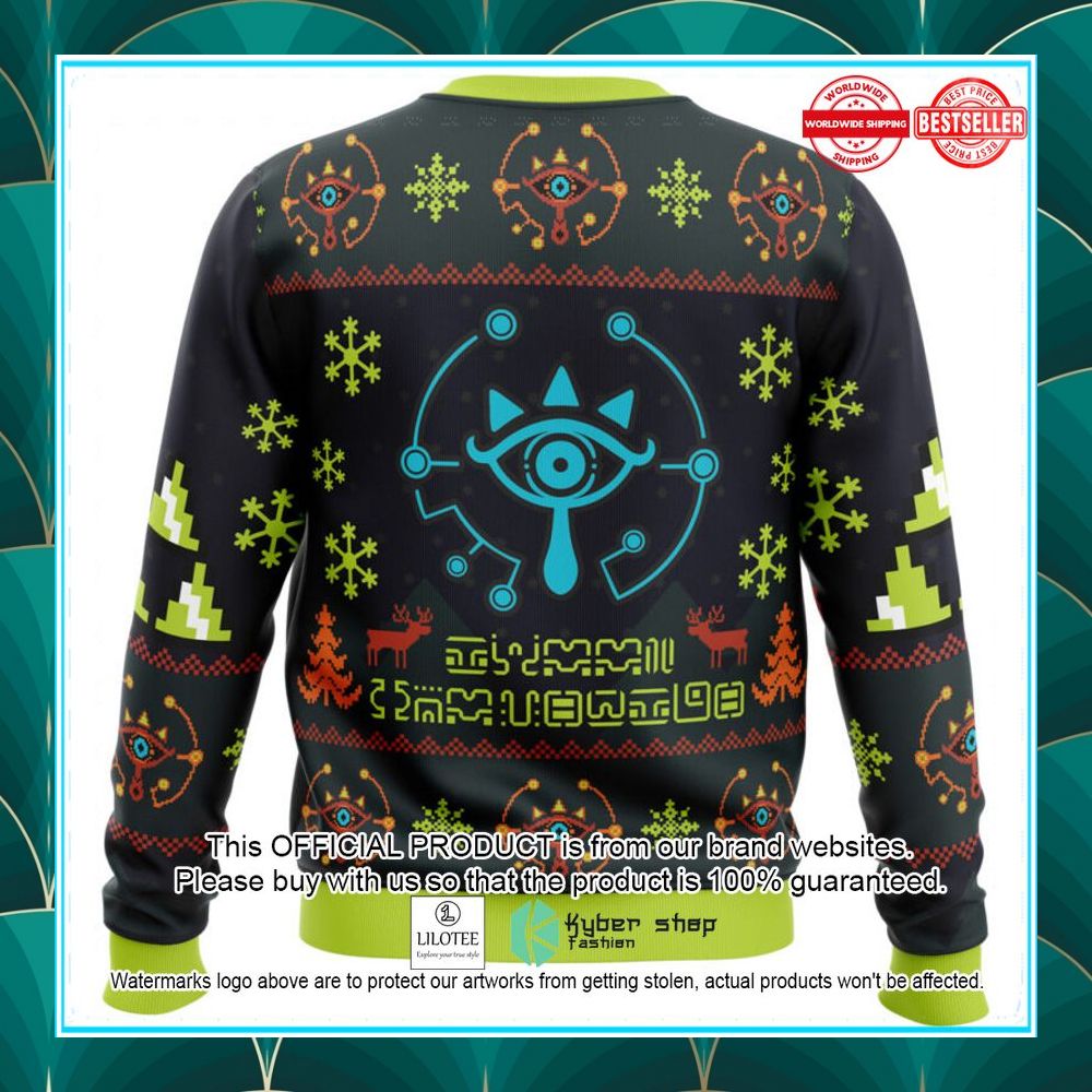 sheikah legend of zelda christmas sweater 2 293